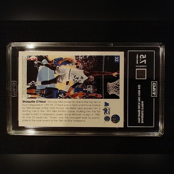 1993 Upper Deck #32 Shaquille O’Neal – TAG 7.5 Near Mint 🏀 - Picture 2 of 2